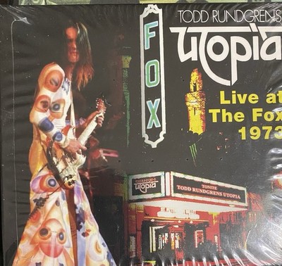 Todd Rundgren's Utopia - Live At The Fox 1973 - CD Sealed New Tell You