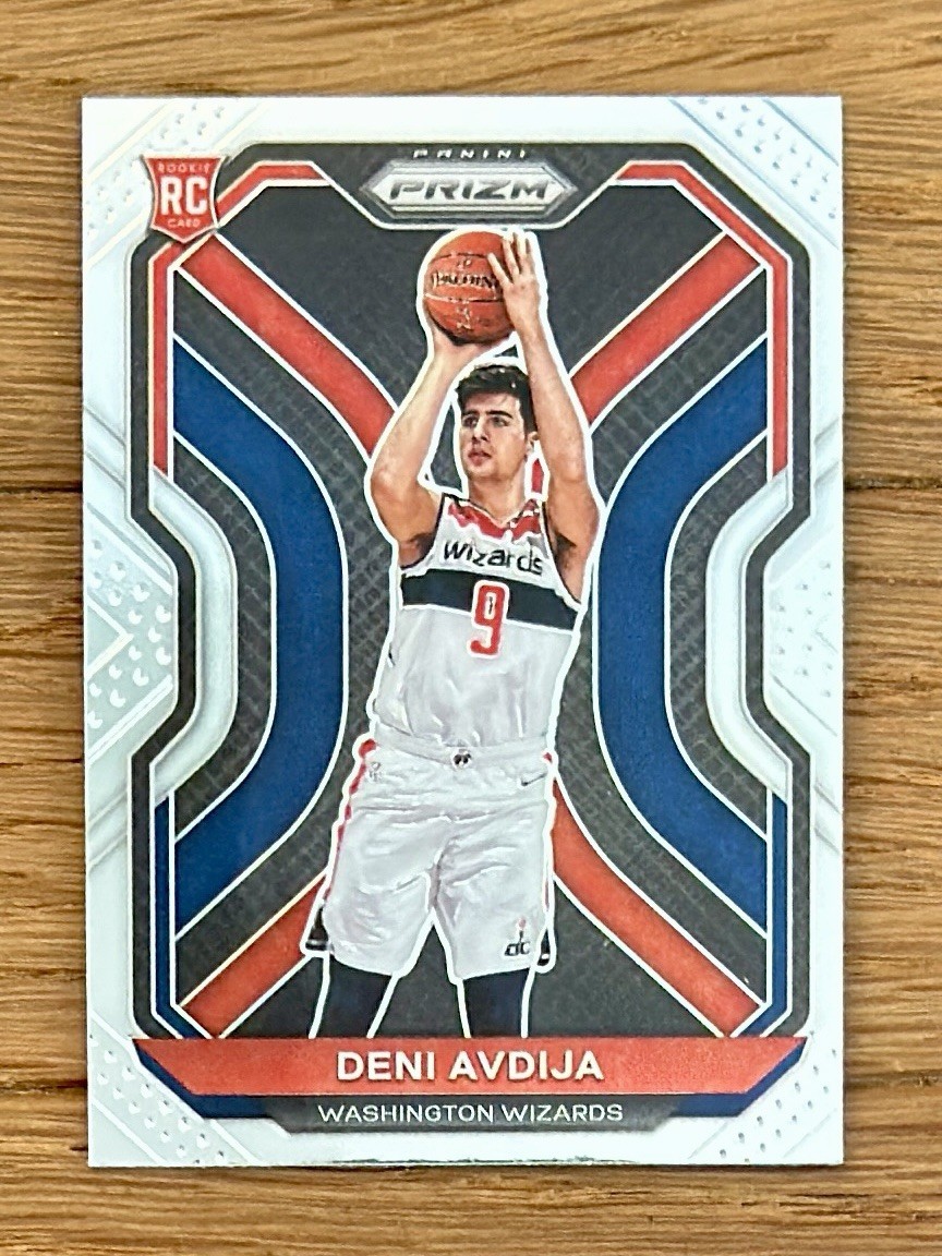 Deni Avdija 2020-21 Panini Prizm Rookie RC #290 💎 Wizards & Blazers