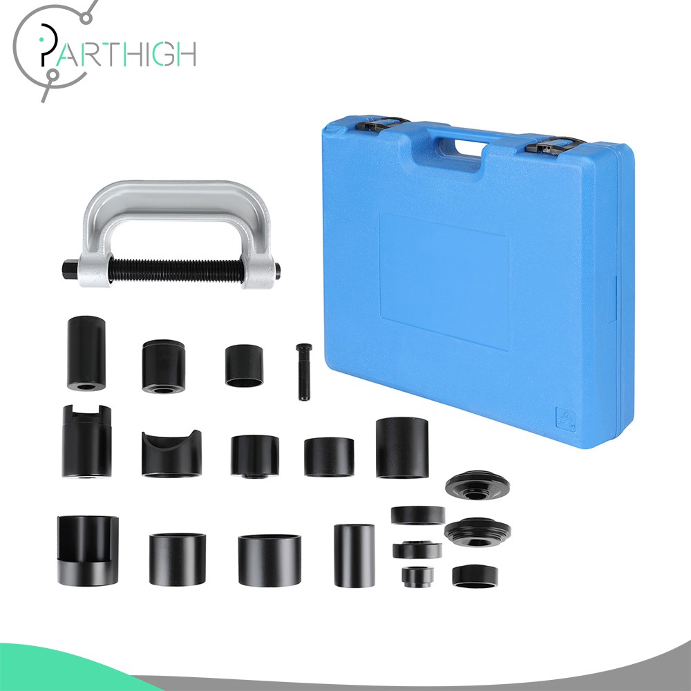 21Pcs Auto Repair Service Removal Ball Joint Press Tool Master Adapter Kit 2&4WD
