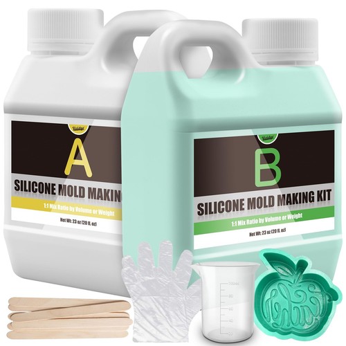 Silicone Molds Making Kit - 46Oz Liquid Silicone Rubber For Diy Mold Making