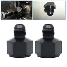 2PCS 10AN Female to 6AN Male Flare Reducer Fitting Hose Fuel Line Fitting Adapte