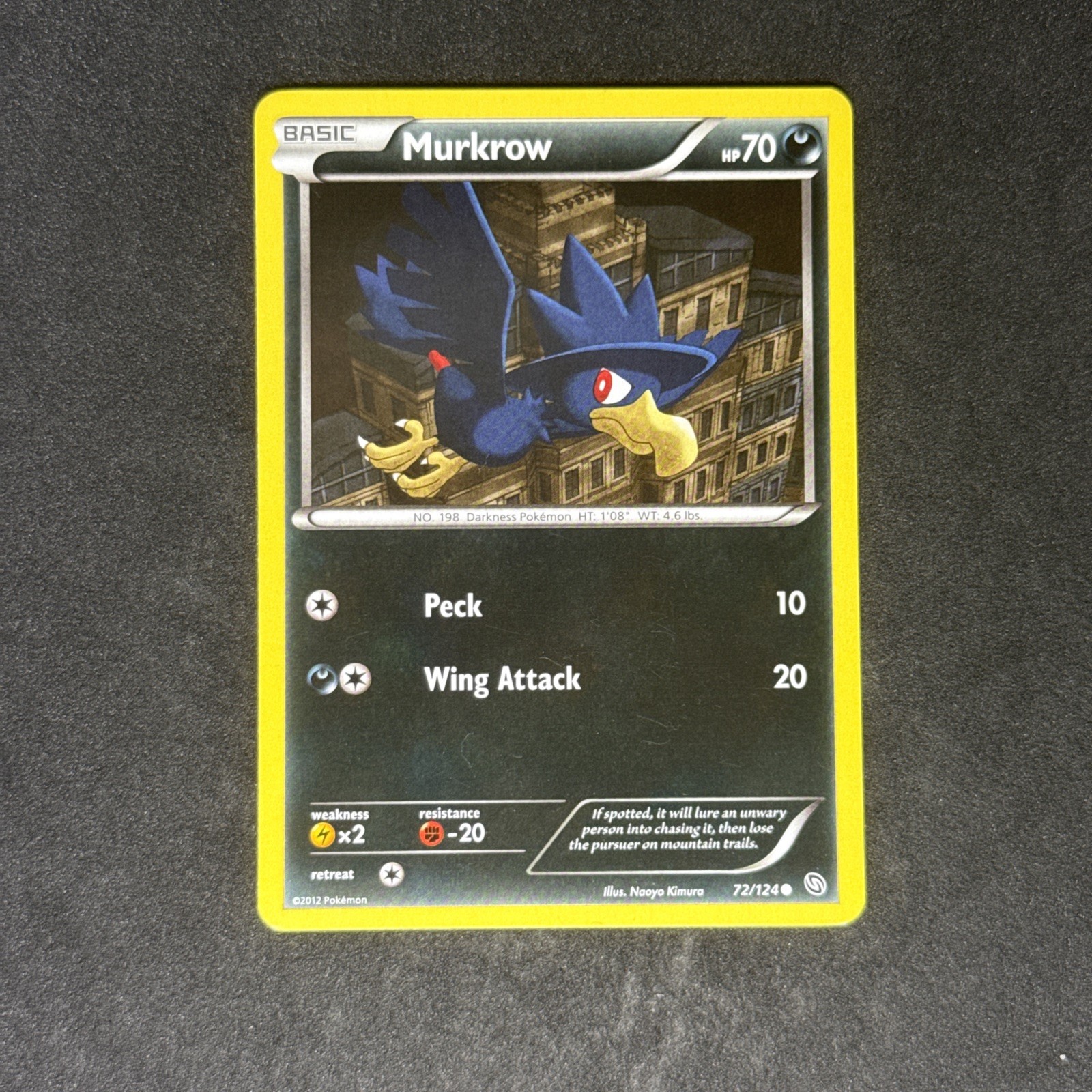 NM Murkrow 72/124 Dragons Exalted Regular