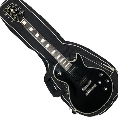 Burny RLC-60P E-Gitarre schwarz Single-Cut P-90 Tonabnehmer Made in Japan
