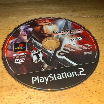 Samurai Warriors (Sony PlayStation 2, 2004) Working Game Only