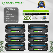 6 Pack - CF226X 26X Toner for HP LaserJet Pro MFP M426dw M426fdw M402dn M402n