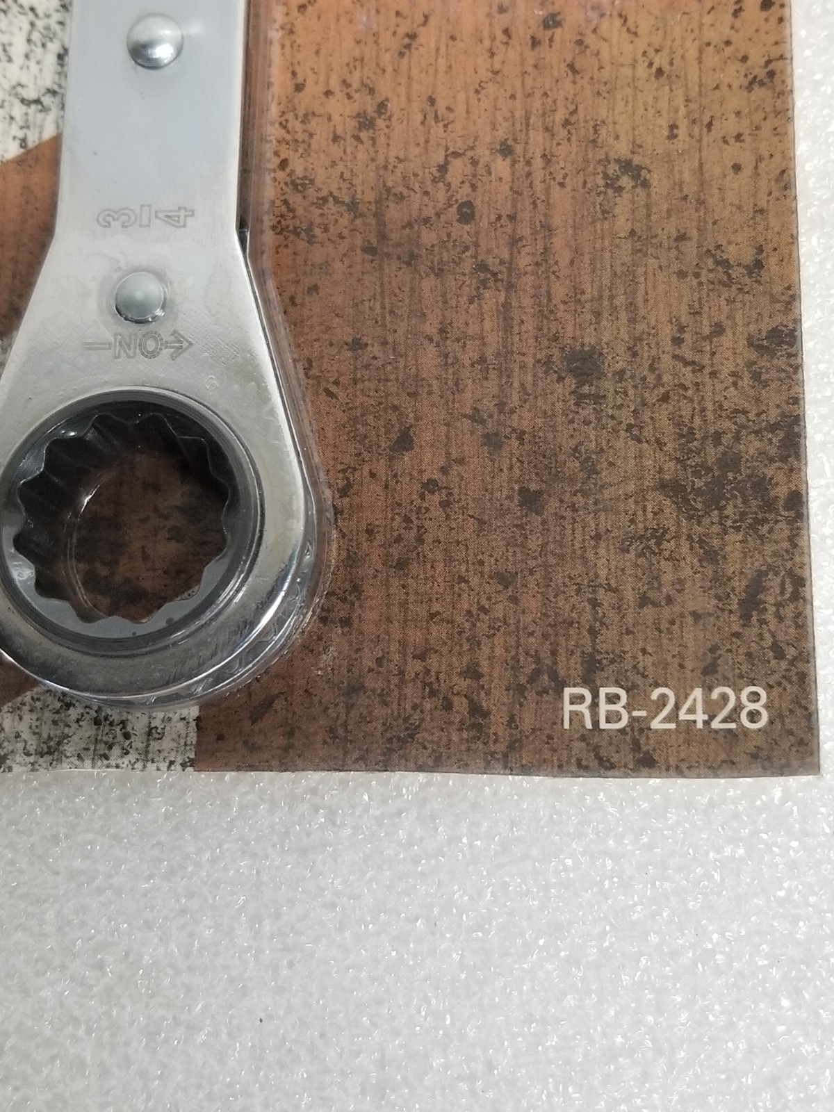 Lang Tools RB-2428 Ratcheting Box Wrench Double End 3/4" and 7/8" Made in USA