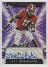 2019 Leaf Metal Draft Purple Wave 6/15 Deandre Baker #BA-DB1 Auto s3g