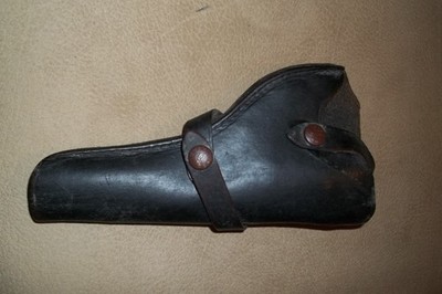 Red Head, Black, Leather Holder, 6'', Model 206K