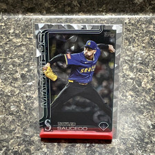 2025 Topps Update Series Parallel Tayler Saucedo #US226 Seattle Mariners