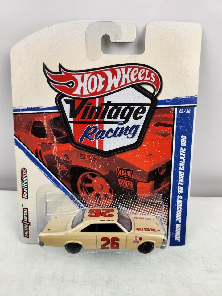 Ford Galaxie 500 29/30 Hot Wheels Vintage Racing Junior Johnson's '65 Foto 2 de 4
