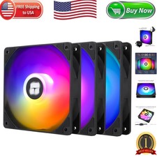 Innovative 120mm ARGB Case Fan Pack - 4pin PWM, S-FDB Bearings, Quiet Design