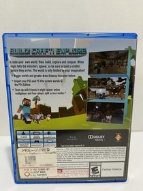 Playstation 4 PS4 Minecraft Edition (2014) Tested & Working