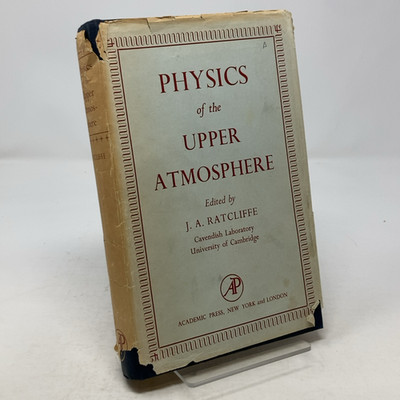 Physics of the Upper Atmosphere by J.A. Ratcliffe HC First Edition  Very Good 19