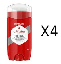 X4 Old Spice High Endurance Deodorant for Men Aluminum Free Original Scent 85g