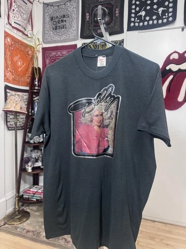 Dolly Parton 70’s Vintage Single Stitch Shirt VG Vintage vintage concert t-shirt, vintage, single stitch, B+ condition