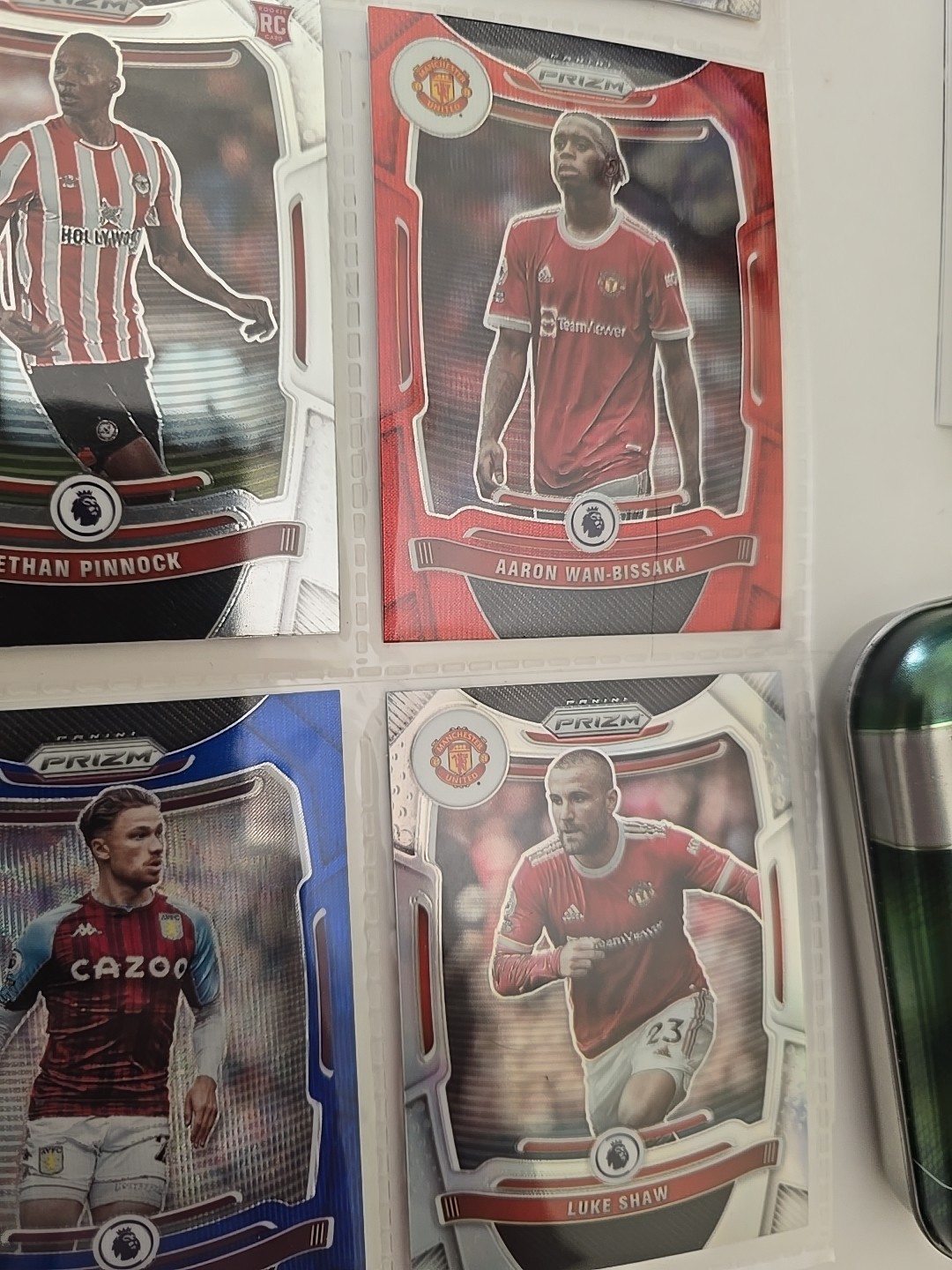 2021-22 Panini Prizm Premier League And Topps March Attax SOCCER Card Lot Of 90 view 7