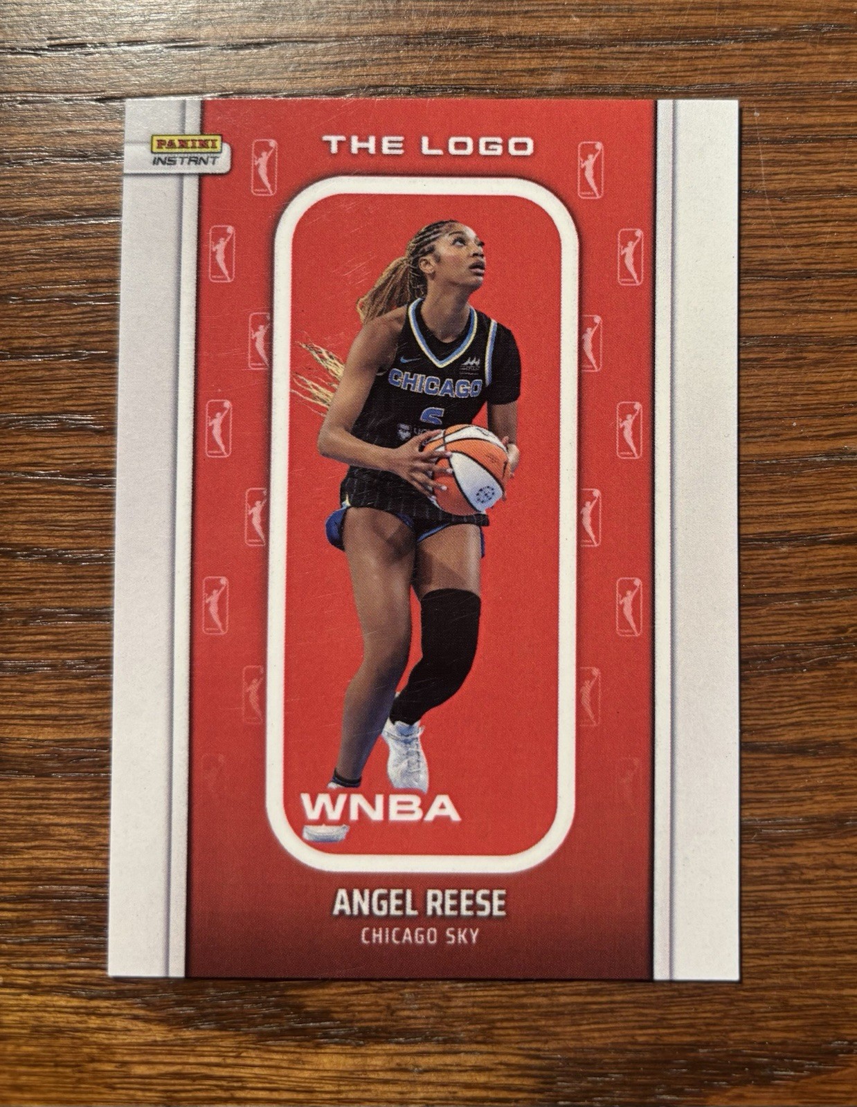 2025 Panini Instant WNBA The Logo Angel Reese /1447 #LOGO-22 Chicago