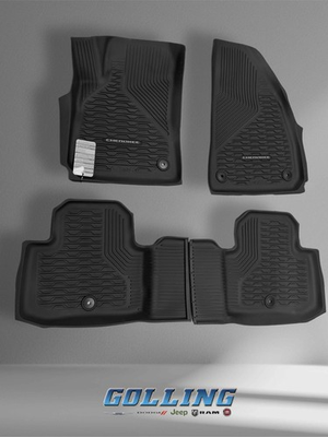 #ad 2026 2028 Jeep Cherokee All Weather Mats Genuine Mopar Mat Kit 82219044AA $165.23