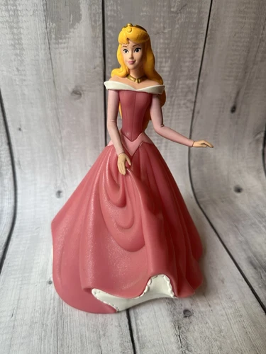 Disney Aurora Piggy Bank Sleeping Beauty Princess Coin Bank With Stopper