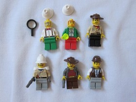 LEGO 5987 Adventurers Dino Research Compound, incl manual, complete set