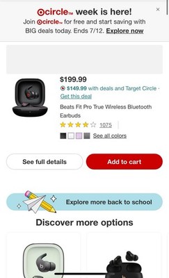 Beats By Dr. Dre Fit Pro True Wireless Bluetooth Earbuds (Case ONLY)
