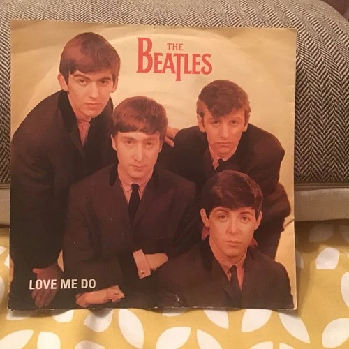 Beatles 7” Vinyl Single Record Love Me Do Parlophone R 4949