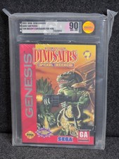 Sega Genesis DINOSAURS FOR HIRE VGA 90 New Factory Sealed Game Wata CGC Rare