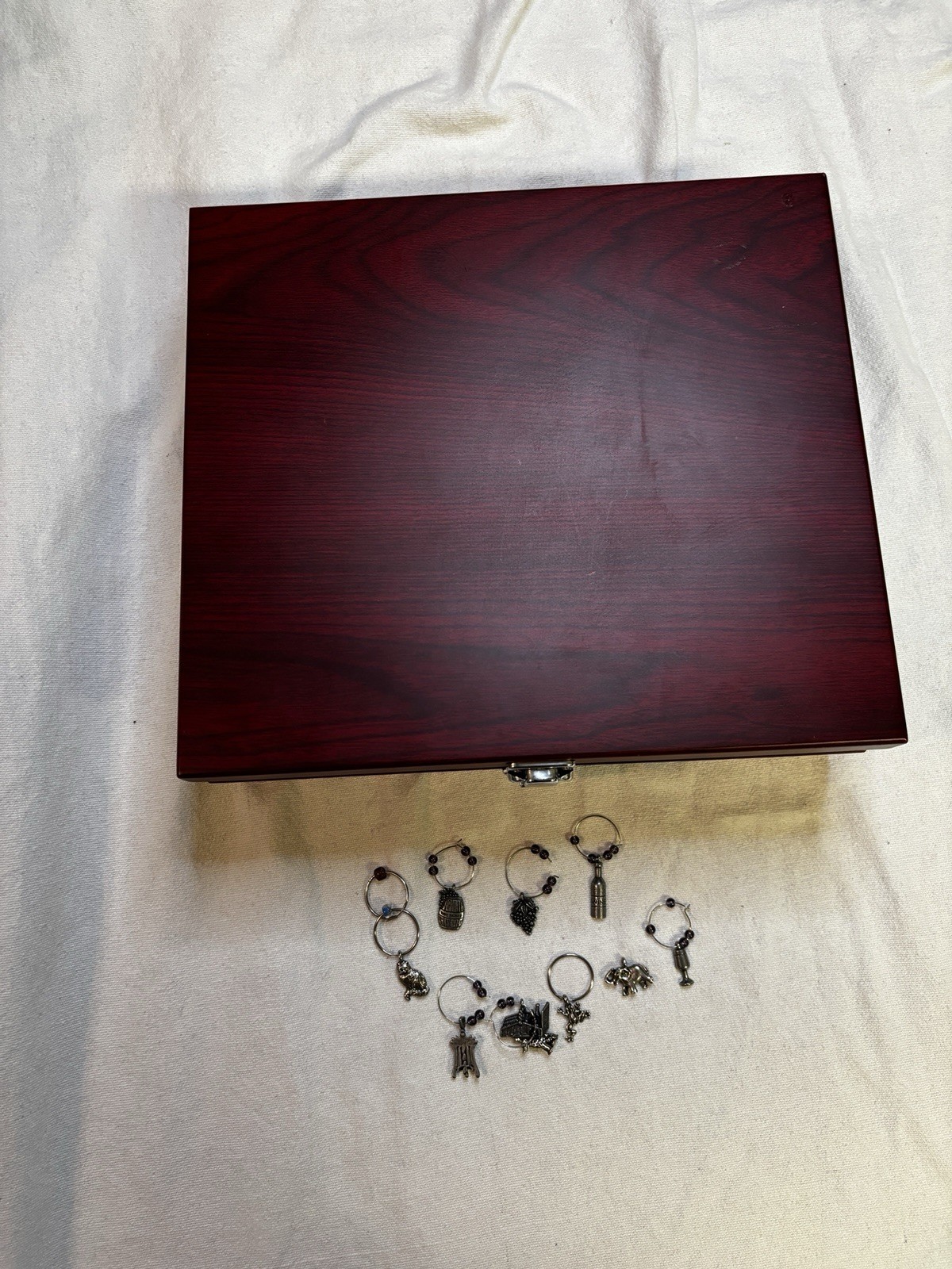 Wine Opener Corkscrew Set. 9Wine Bottle Accessories Kit for 