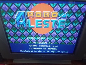CIB Robo Aleste (Sega CD, 1993) Complete *TESTED*
