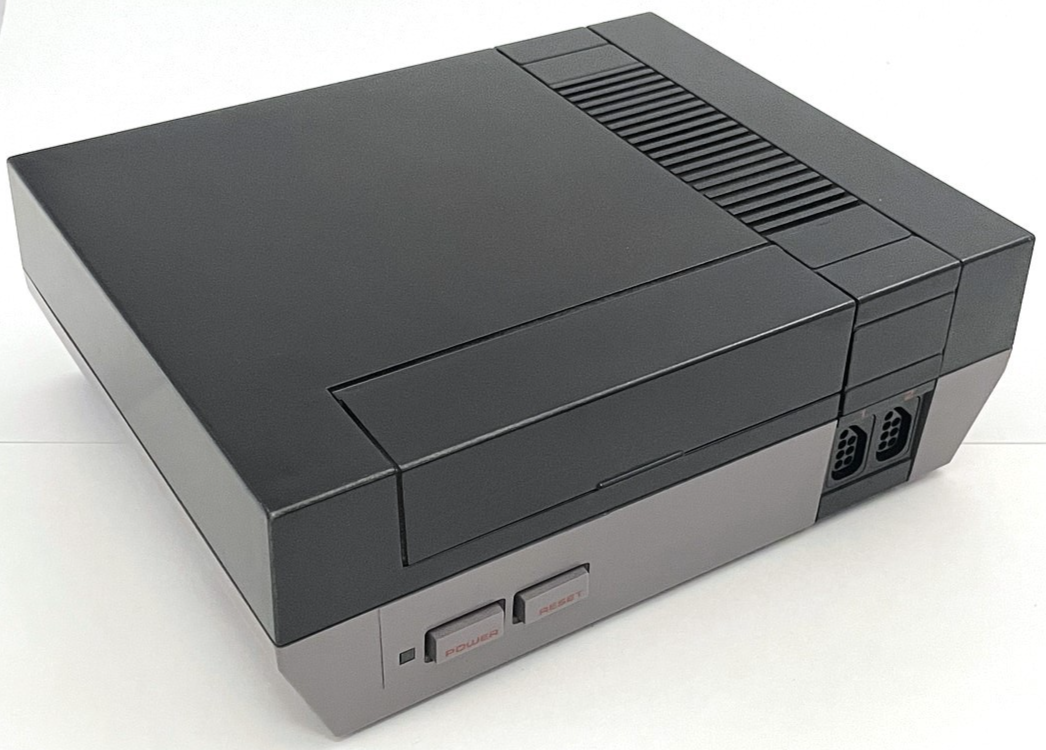 BLACK EDITION Nintendo Entertainment System NES Video Game Console