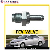 Pcv Valve For Toyota Corolla 2000-2008 Matrix 2003-2008 1.8l 1zzfe 12204-22041 Pcv Valve For Toyota Corolla 2000-2008 Matrix 2003-2008 1.8l 1zzfe 12204-22041