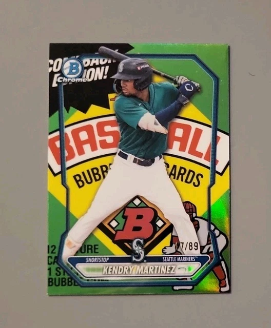 2026 Bowman Chrome Kendry Martinez Packfractor #BCP-89 SP 47/89