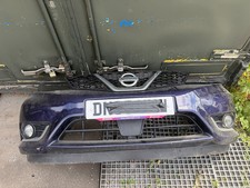 2018 NISSAN PULSAR MK3 (C13) COMPLETE FRONT BUMPER 5 DOOR HATCH IN BLUE (RBR)