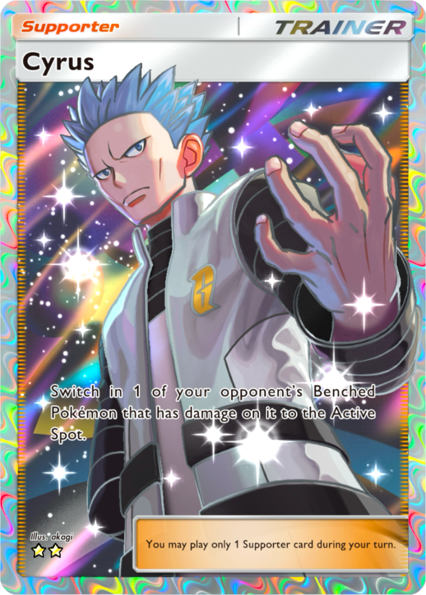 Pokemon Pocket TCG Card Game 2 Star Full Art Cyrus Space-Time Smackdown DIGITAL Pokemon Pocket TCG Card Game 2 Star Full Art Cyrus Space-Time Smackdown DIGITAL