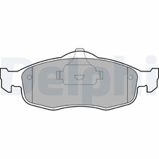 DELPHI Bremsbelagsatz Scheibenbremse LP782 für BNP GAE SCORPIO GGE MONDEO COUGAR