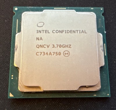 Intel Xeon E-2176G ES Version QNCV 3.7G 6C/12T LGA 1151 CPU Processor