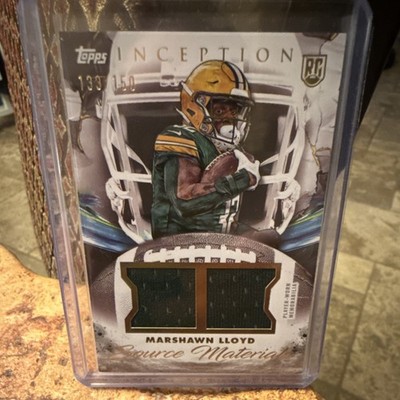 Topps 2024 Inception Marshawn Lloyd Source Materials #SM-ML /150 Rookie