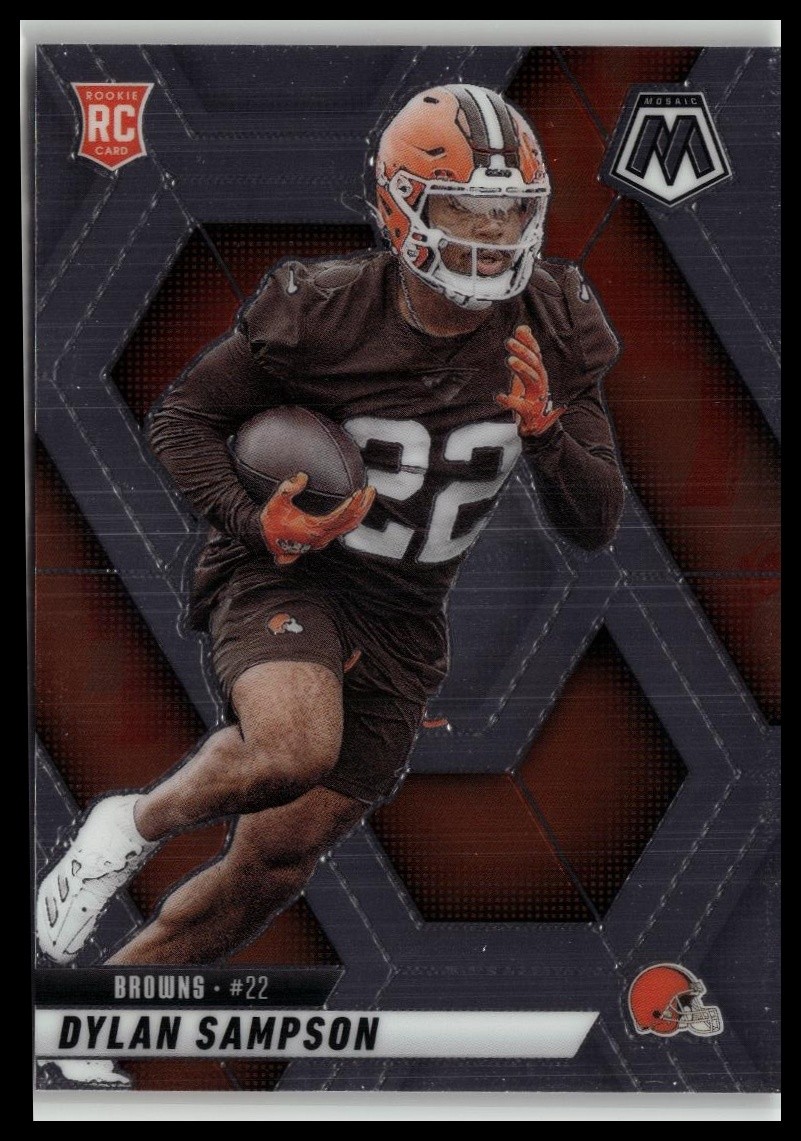 2025 Panini Mosaic #355 Dylan Sampson Silver