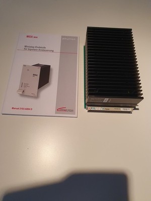 Phytron MSX 102/120V Ministep Schrittmotor-Endstufe für bipolare Ansteuerung