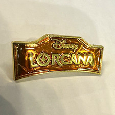 Official Disney Lorcana League Logo Pin-Amber
