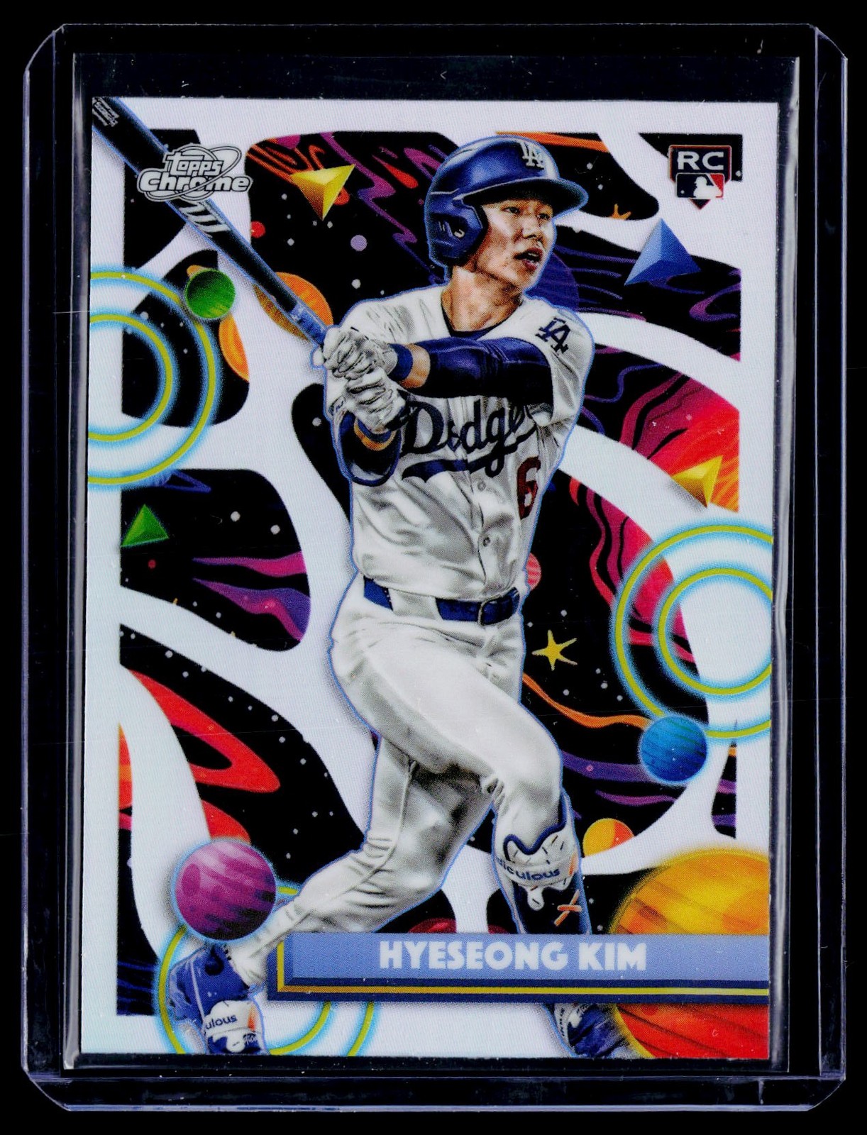 2025 Topps Chrome Cosmic #181 Hyeseong Kim Refractor