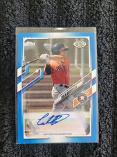 2021 Topps Pro Debut - Colin Barber #PD-110 Blue Autographs /150 (AU, RC)