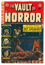 VAULT OF HORROR #31 GD 2.0 RAY BRADBURY JACK DAVIS GRAHAM INGELS EC PCH 1953