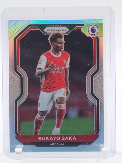 Bukayo Saka 2020-21 Panini Prizm Soccer Silver #11 Arsenal Q8169