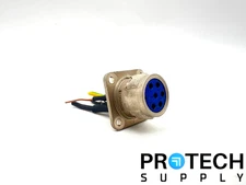 Jaeger Female Circular Connector 6-Pin  with WARRATY