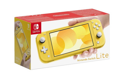 Nintendo Switch Lite Handheld Spielekonsole Gelb Inkl. 128GB Micro SD - Ovp