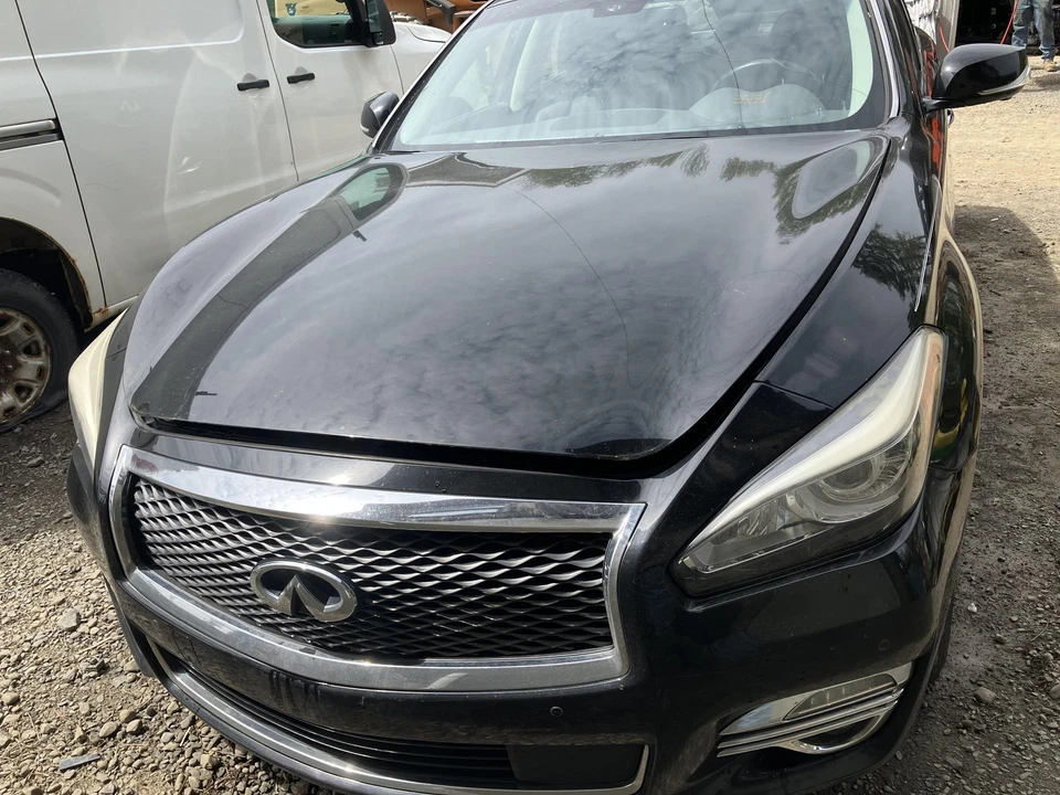 16 INFINITI Q70 Rear Bumper Reinforcement Bar Only Foto 3 de 4