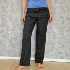 Damen Hose 40 L Cecilia Classics Grau Klassisch Regulär Businesshose