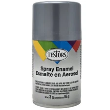 Testors Silver Enamel Spray Paint 3oz 1246