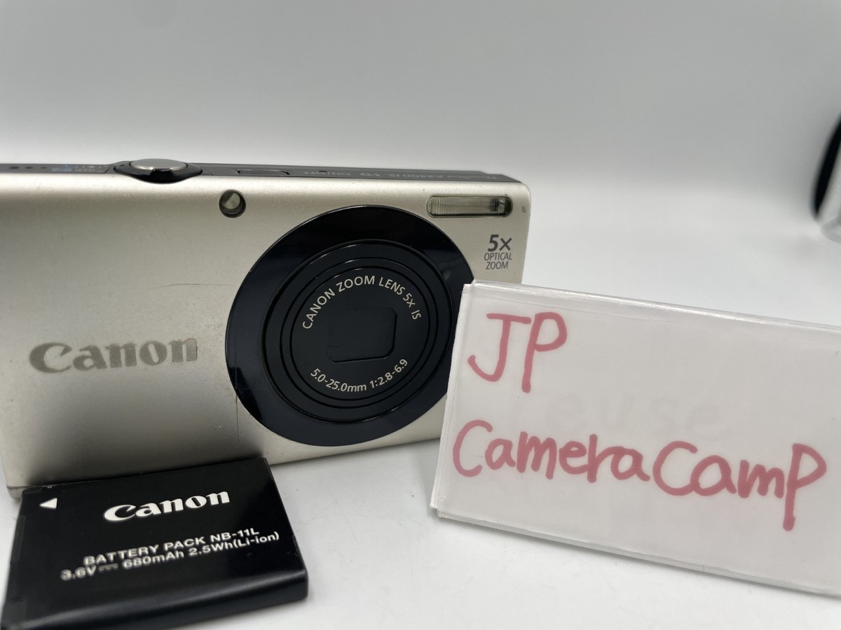 Canon PowerShot A3400 IS 16.0MP Digital Camera - Red for